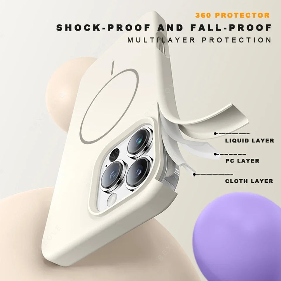 Magnetic Phone Case with Strap