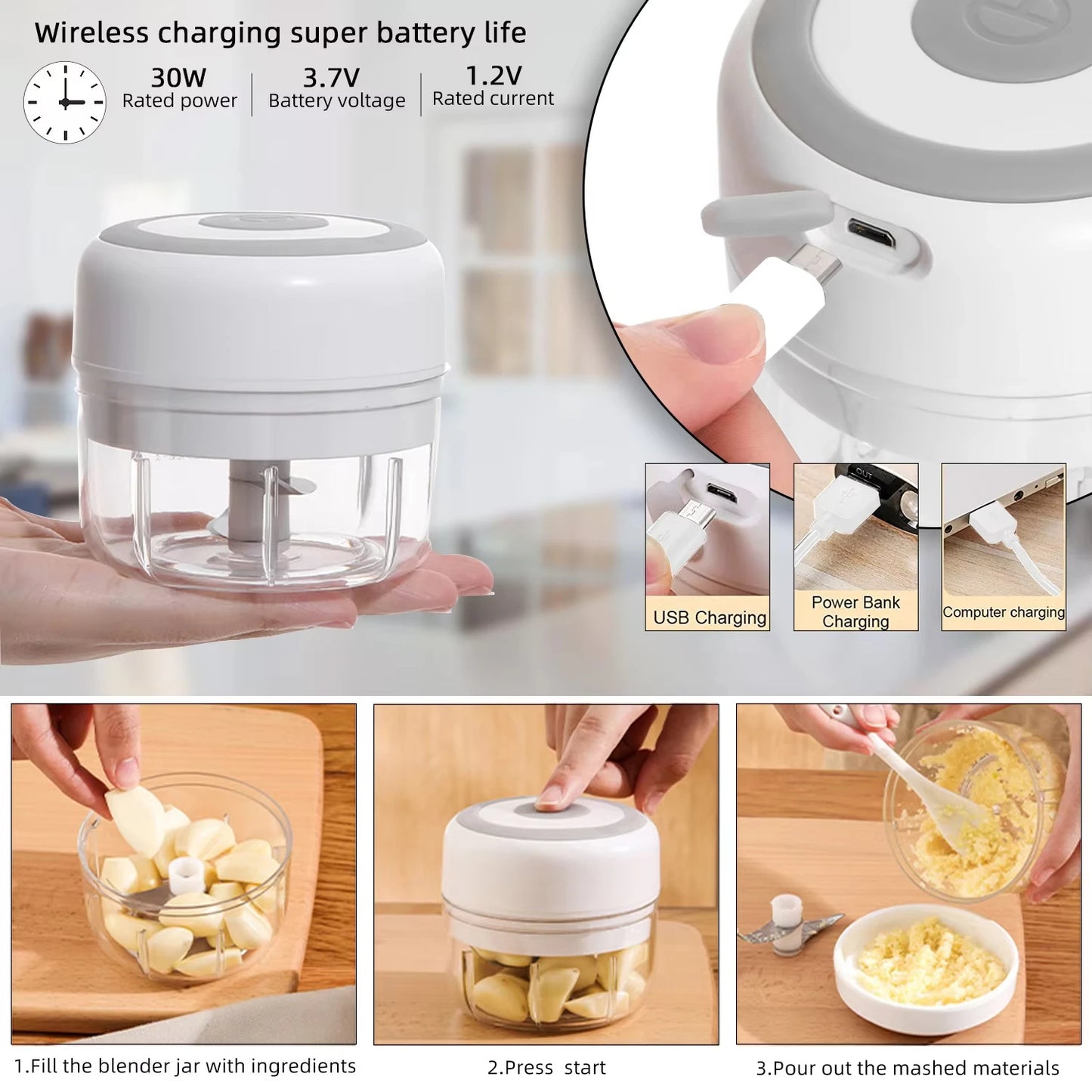 Electric Food Chopper
