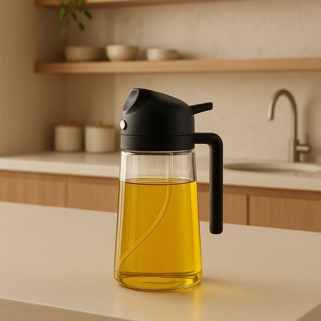 2 in 1 Oil Spray Bottle